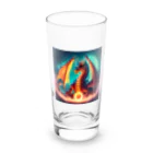 fantastical storeのdragons Long Sized Water Glass :front