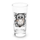 クリエイティブ・キャラバンのフクロウのフクイチロウ Long Sized Water Glass :front