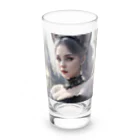 ZZRR12の「猫耳の魔女の叡智と冒険」 ： "The Wisdom and Adventure of the Cat-Eared Witch" Long Sized Water Glass :front