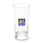 629_CAT_ARTのカラフルサイバーキャット vol3 Long Sized Water Glass :front