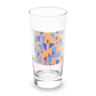 理系大学院生の出力のteal orange Long Sized Water Glass :front