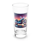 hirohitoshimaのかっこいいバイク Long Sized Water Glass :front