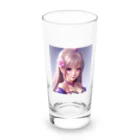 KSK SHOPの美少女アイドル Long Sized Water Glass :front