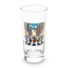 AI cats factoryのブロードウェイキャッツ Long Sized Water Glass :front