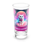 Association Against Mirroring SelfiesのSynthwave_cats Long Sized Water Glass :front