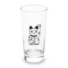 月に招き猫の月に招き猫 Long Sized Water Glass :front