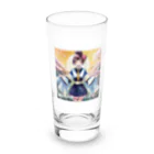 フリーダムの温もりの中へ、いらっしゃい！文字入り Long Sized Water Glass :front