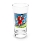 I am japanese(^▽^)/のアニメ風 Long Sized Water Glass :front