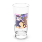 ブギーズのタイマン猫 Long Sized Water Glass :front