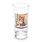 ysuke53のカットして三毛 Long Sized Water Glass :front