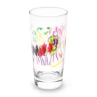 みーみちゃんのお店のみーみちゃんのあおむし Long Sized Water Glass :front