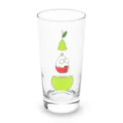 くらきち ONLINE SHOPのねこタイツと洋ナシ Long Sized Water Glass :front