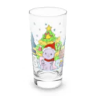 ブッディズムのほーはいさんクリスマス Long Sized Water Glass :front