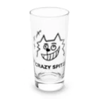 ehime@けだま&もち＆すみのCRAZY SPITZ「HA HA HA」 Long Sized Water Glass :front