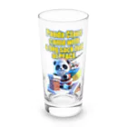 picassoの楽しいデザインショップのパンダクロース Long Sized Water Glass :front