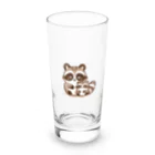 mitsu5872のほのぼのアライグマ家族物語 Long Sized Water Glass :front