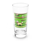 omamesan-1999のドッド絵　トイプードル Long Sized Water Glass :front