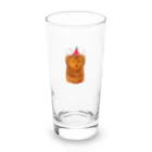 segasworksのトガリネズミとトンガリ帽子（サンタ帽） Long Sized Water Glass :front