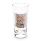 ミシンの猫 Long Sized Water Glass :front