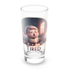 LINEスタンプっぽいグッズショップのつかれた君 Long Sized Water Glass :front