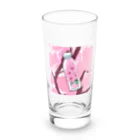 リホタママの水筒の中の桜 Long Sized Water Glass :front