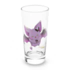 🦇水月黒羽ᙅ⩬のコウモリだもん!!!! Long Sized Water Glass :front