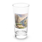 maikoのショップの静かな川辺の風景 Long Sized Water Glass :front