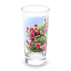 maikoのショップの薔薇と青空 Long Sized Water Glass :front