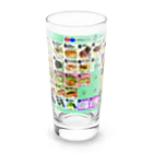 イケイケファミリーのSWEETS PARLOR DINO Long Sized Water Glass :front