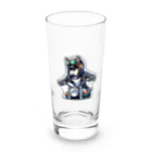 シバライダーロードの柴ライダーロード Long Sized Water Glass :front