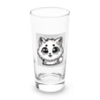 にゃんたの猫耳工房 Long Sized Water Glass :front