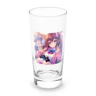 luckyTigerのゲーム女子 Long Sized Water Glass :front