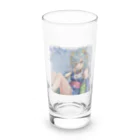 MonMochiの着物の少女 Long Sized Water Glass :front