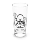 ゆーちゃんのおえかきの布袋さん。 Long Sized Water Glass :front