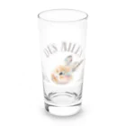 KOMARUの翼耳うさぎ Long Sized Water Glass :front