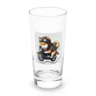 シバライダーロードの柴ライダーロード Long Sized Water Glass :front