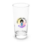 ポンキチはうすの着物大好き女の子 Long Sized Water Glass :front