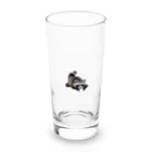 AI イラスト工房の平伏あらいぐま Long Sized Water Glass :front