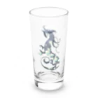 Sparkle＆Artのオパールドラゴングラス（10月誕生石） Long Sized Water Glass :front