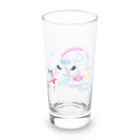 usabit.のぐっず屋さんの雨蜜ふぁるまロゴ Long Sized Water Glass :front