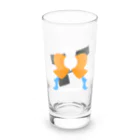 usabit.のぐっず屋さんのうさぎガンマントレードマーク Long Sized Water Glass :front