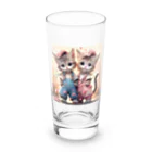 zhaoyushuangの可愛い子猫イラスト Long Sized Water Glass :front