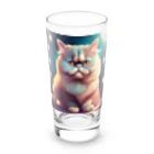 レモングラスのごきげんなペルシャ猫 Long Sized Water Glass :front