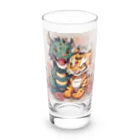 enryuu'sCLUBのPrettywithタイガー＆ドラゴン Long Sized Water Glass :front