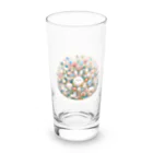 raio-nのハッピーフローラルファンタジー Long Sized Water Glass :front