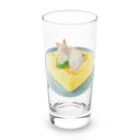 姫とすずり。の大根おろしになりきるねこ Long Sized Water Glass :front