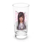 neko_28のスカイブルーの主 Long Sized Water Glass :front