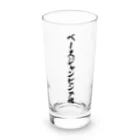 着る文字屋のベースジャンピング魂 Long Sized Water Glass :front