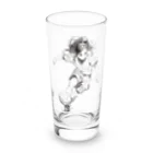 sports_musumeのサッカー女子 Long Sized Water Glass :front