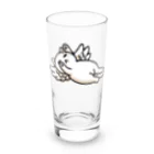 Mystery Cat Worldの何もしたくないのんびりねこ Long Sized Water Glass :front